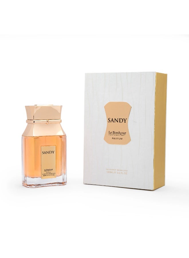 عطور لابونير الماس للعطور ساندي عطر أو دو بارفان 100 مل للنساء – عطر زهور وفواكه مائي فاخر طويل الثبات برائحة النكتارين والكمثرى والغاردينيا والمسك – برفيوم فخم للنساء ساندي - Image 1